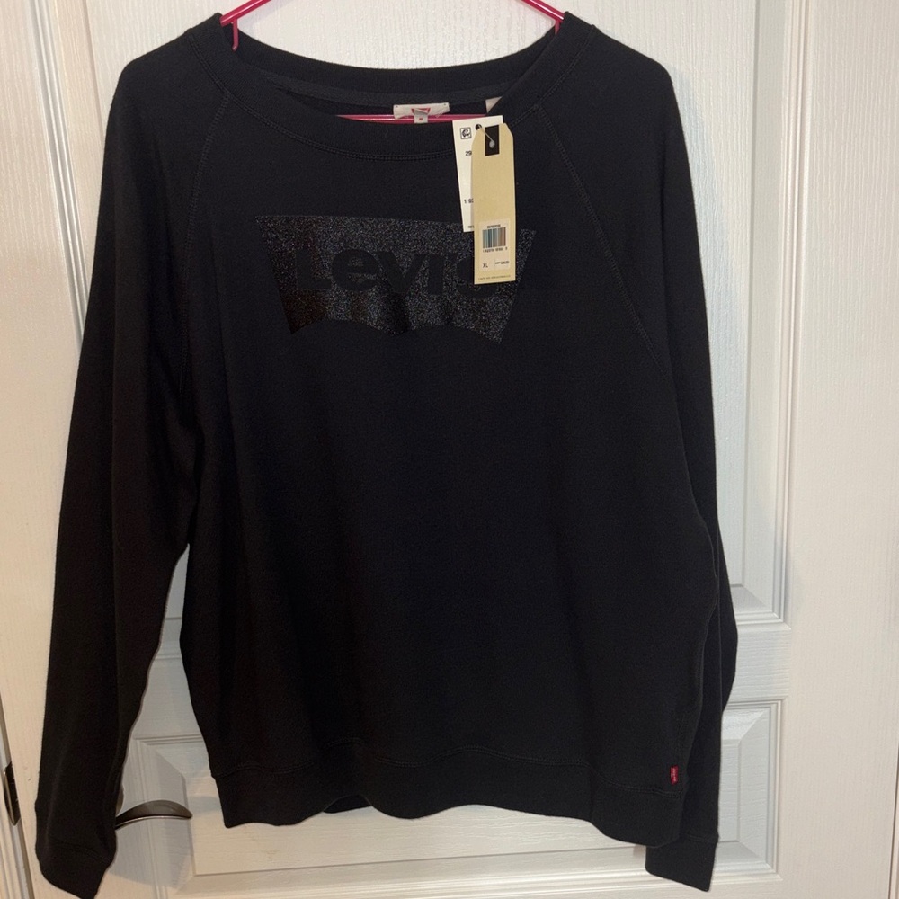 Levi's Classic Black Crew Neck Sweater
